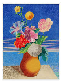 Wandbild Die Blüten - Heinrich Hoerle