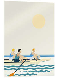 Acrylglasbild Ruderklub - Layla Oz