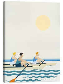 Leinwandbild Ruderklub - Layla Oz