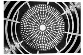 Acrylic print Hamburg architecture: Rödingsmarkt parking garage - Nils Steiner