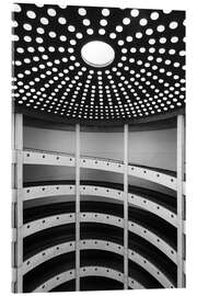 Acrylic print Hamburg architecture: Geometry in the Rödingsmarkt Parkhaus - Nils Steiner