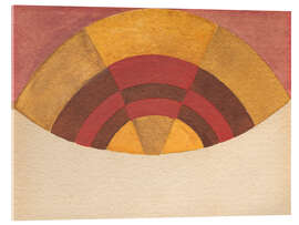 Acrylic print Semicircle, 1917 - Sophie Taeuber-Arp