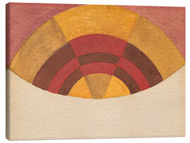 Lærredsbillede Semicircle, 1917 - Sophie Taeuber-Arp