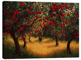 Tableau sur toile Among the Apple Trees - DejaReve