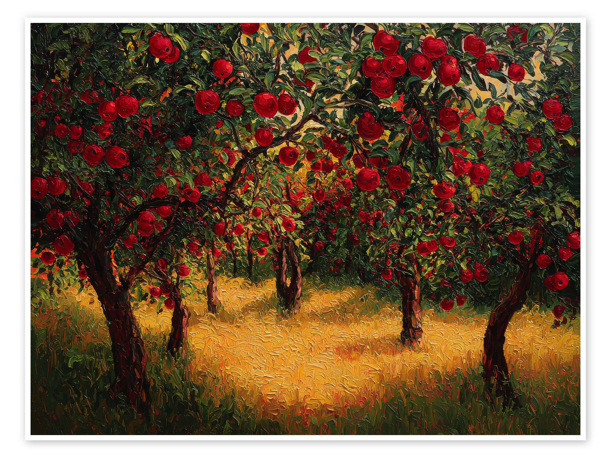 Among the Apple Trees de DejaReve en poster, tableau sur toile et plus ...