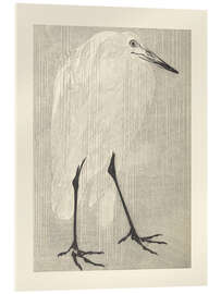 Acrylglasbild Héron - Treatise on Painting (Kyōsai gadan) - Kawanabe Kyosai