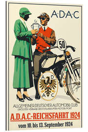 Alubild ADAC Automobil Club, 1924 - Vintage Advertising Collection