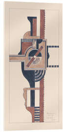 Acrylglasbild Brauner Maschinist - Otto Carlsund