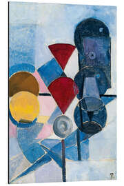 Tableau en aluminium Composition II (Still Life) - Theo van Doesburg