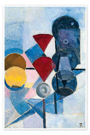 Billede Composition II (Still Life) - Theo van Doesburg