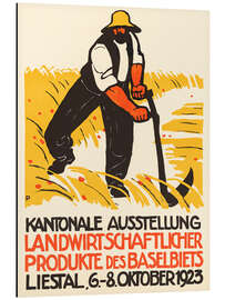 Print på aluminium Kantonale Ausstellung Landwirtschaftlicher Produkte