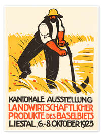 Wandbild Kantonale Ausstellung Landwirtschaftlicher Produkte