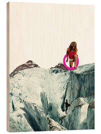 Stampa su legno Another World - Cassia Beck