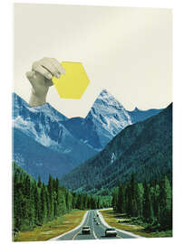 Acrylglasbild Moving Mountains - Cassia Beck