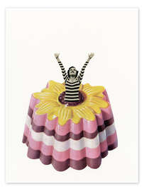 Wandbild Blancmange Surprise - Cassia Beck