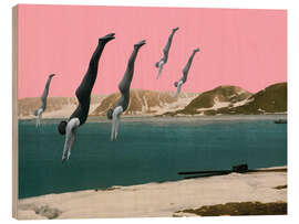 Stampa su legno Dive - Cassia Beck