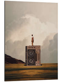 Print på aluminium Your voice will save me - Frank Moth