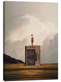 Tableau sur toile Your voice will save me - Frank Moth