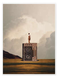 Poster Your voice will save me - Frank Moth