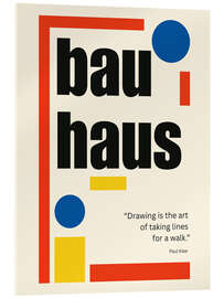 Acrylic print Bauhaus by Paul Klee