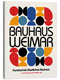 Lærredsbillede Bauhaus Weimar Exhibition 1923
