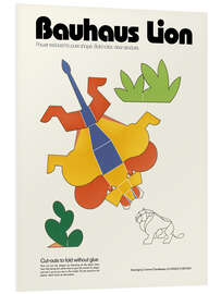 PVC-taulu Bauhaus Lion Cut-out Template