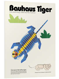 PVC-taulu Bauhaus Tiger Cut-out Template