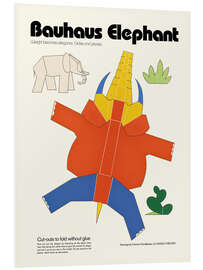 PVC-taulu Bauhaus Elephant Cut-out Template