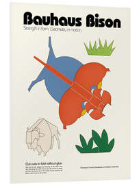PVC-taulu Bauhaus Bison Cut-out Template