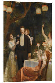 Tableau en verre acrylique The Garden Of Armida - John Collier