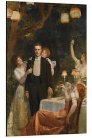 Tableau en aluminium The Garden Of Armida - John Collier