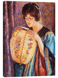 Tableau sur toile The Japanese lantern - John Hubbard Rich