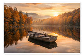 Wandbild Kleines Boot - Mango Art