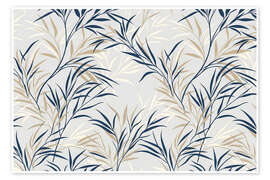 Wandbild Gräser - Mango Art
