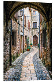 Tableau en verre acrylique Atmospheric old town - Mango Art