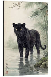 Print på aluminium Panther - Mango Art