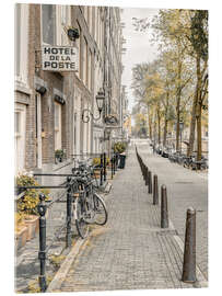 Acrylglasbild Straße in Amsterdam - Assaf Frank