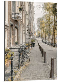 Aluminium print Amsterdam Street - Assaf Frank