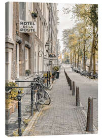 Tableau sur toile Amsterdam Street - Assaf Frank