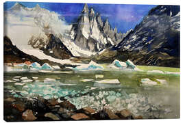 Lienzo Patagonia, El Chaltén Laguna Torre - Johann Pickl