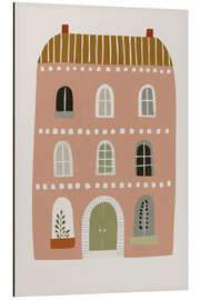 Tableau en aluminium Friendly House - treechild