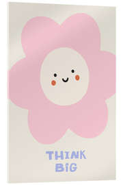 Tableau en verre acrylique Think Big - treechild