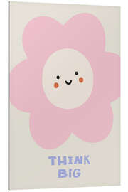 Print på aluminium Think Big - treechild