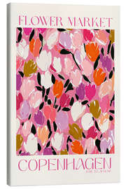 Leinwandbild Flower Market, Copenhagen - treechild