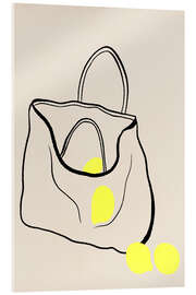 Tableau en verre acrylique Lost Lemons - treechild