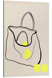 Print på aluminium Lost Lemons - treechild