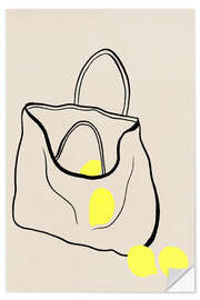 Sticker mural Lost Lemons - treechild