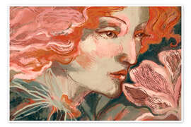 Poster Floral Reverie II - treechild