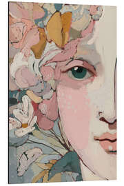 Tableau en aluminium Floral Reverie VII - treechild