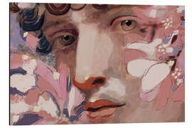 Print på aluminium Floral Reverie No 04 - treechild